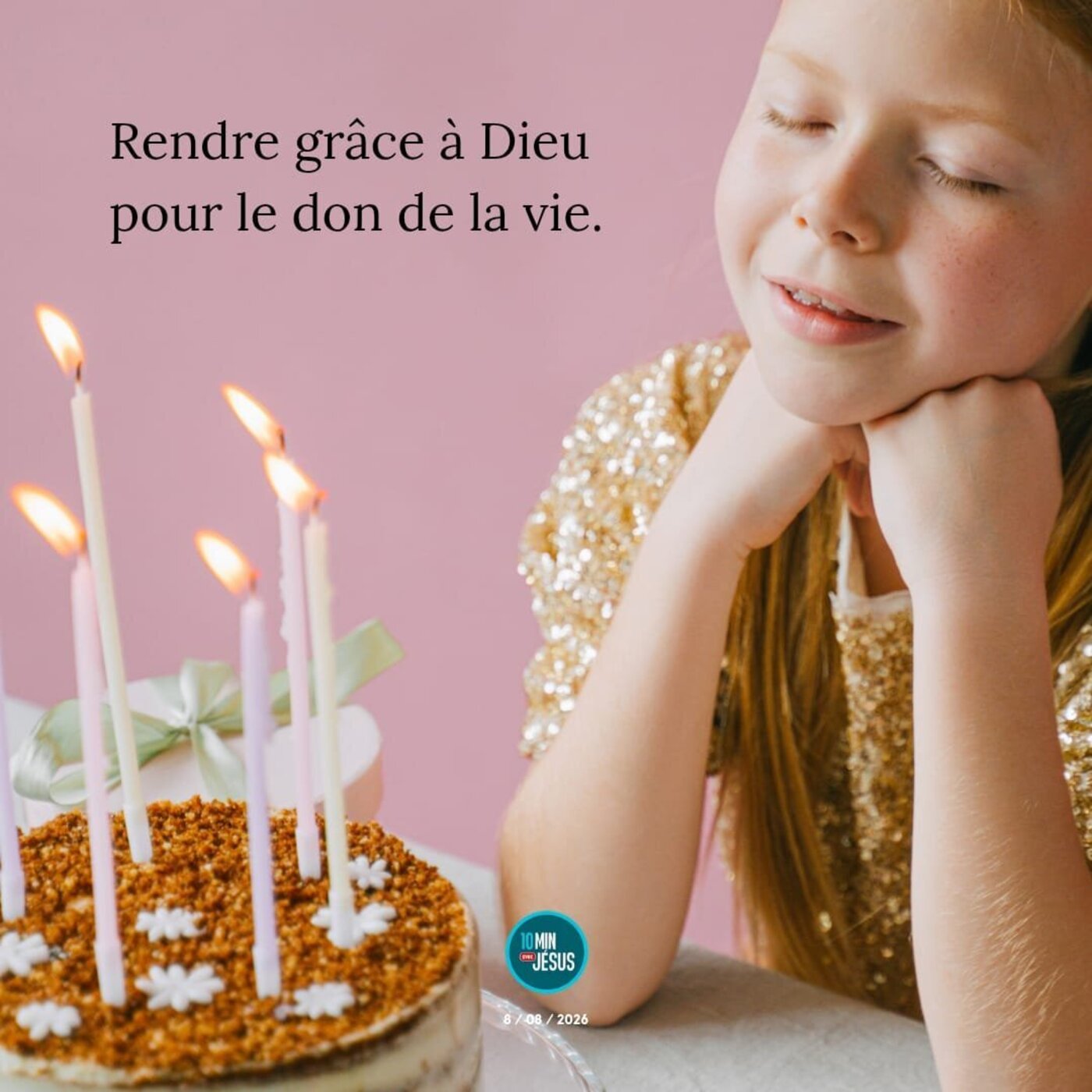 Tant d'amour, tant de bonté (08-08-2026)