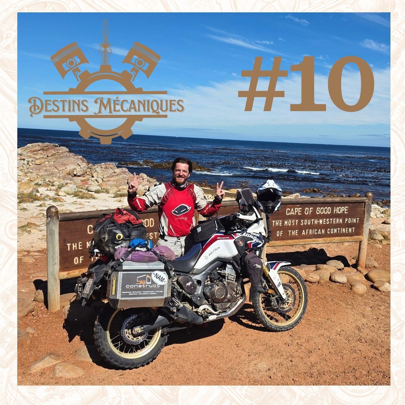 Episode #10 - Motobriche - De la Belgique à l'Afrique du Sud, un voyage intérieur