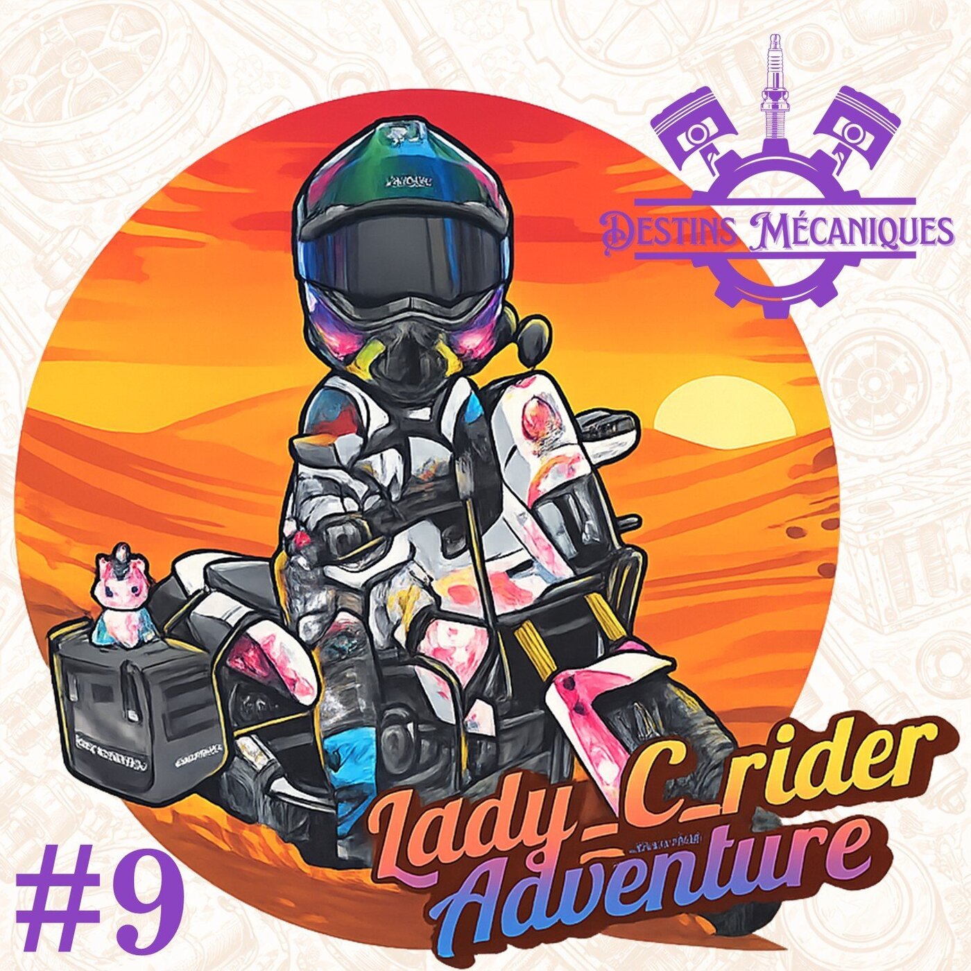 Episode #9 - Lady C Rider :  Liberté, aventures et défis personnels en Maxi-trail