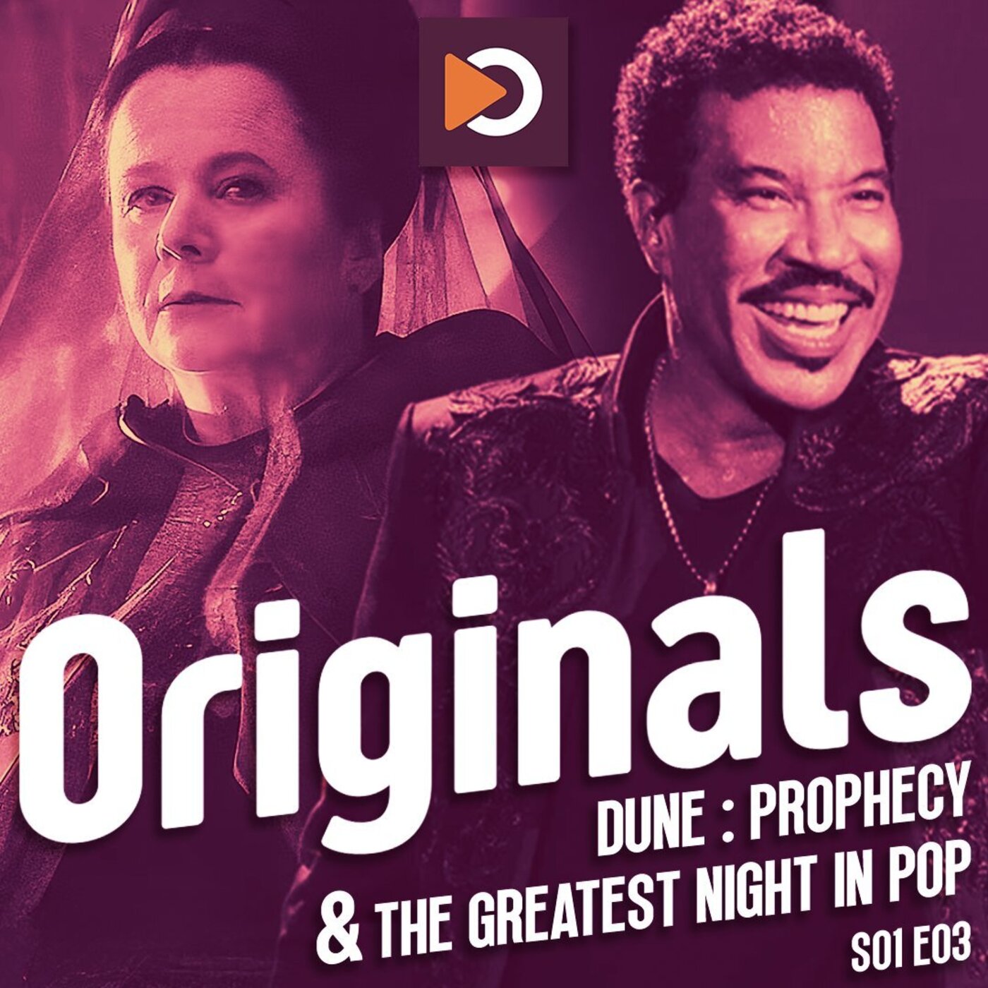 Originals S01E03 : Dune : Prophecy et The Greatest Night in Pop avec Lloyd Chéry episode artwork