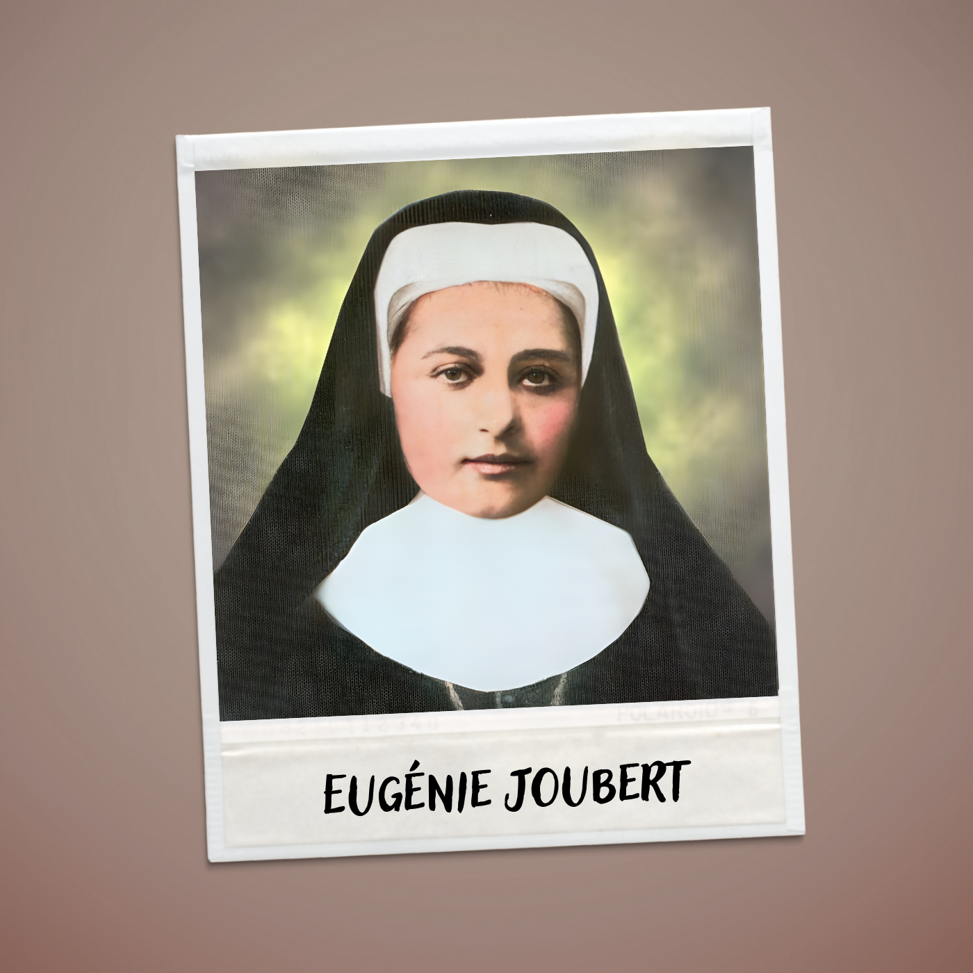 Eugénie Joubert, avec la présence maternelle de Marie