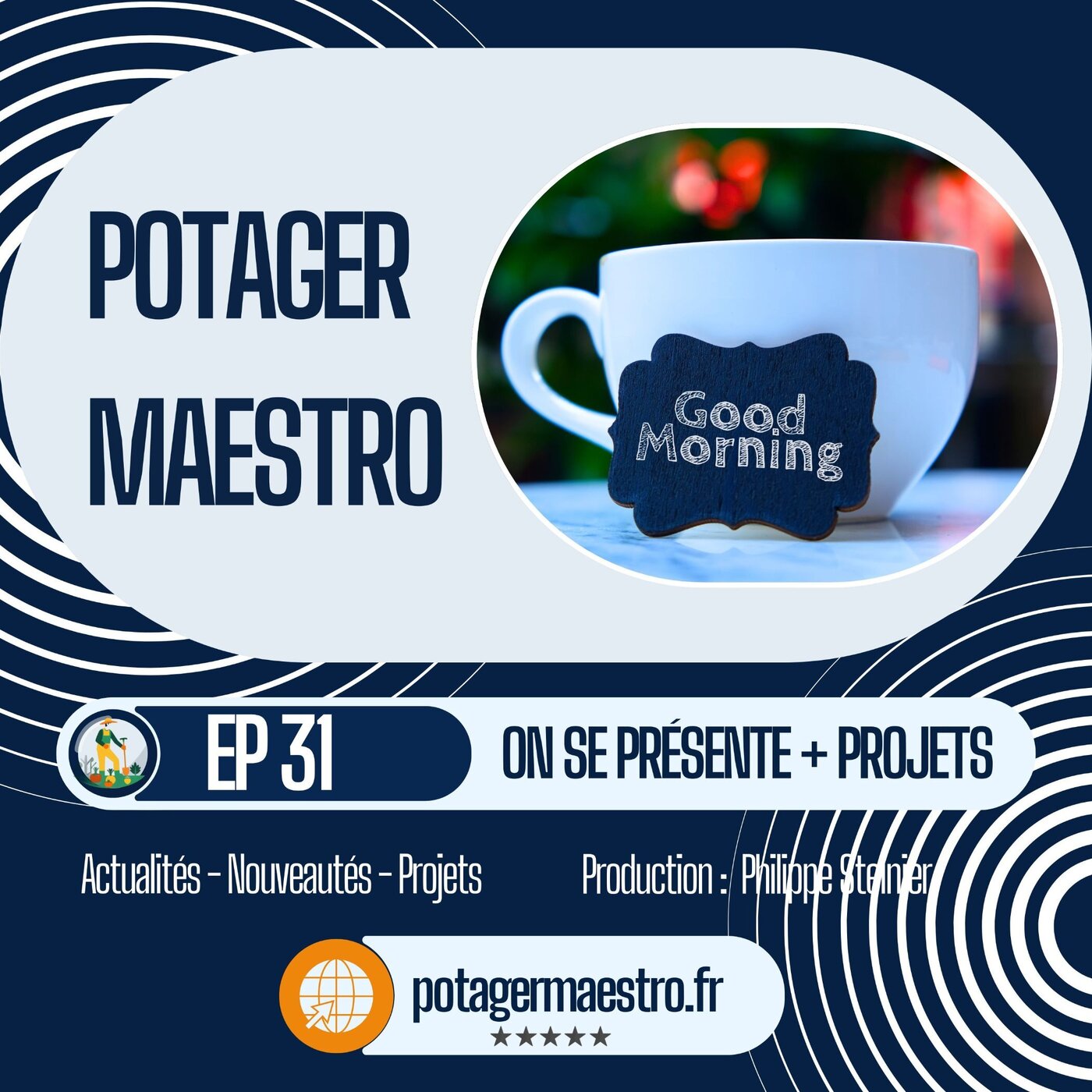 Potager Maestro se présente et on discute de nos nombreux projets