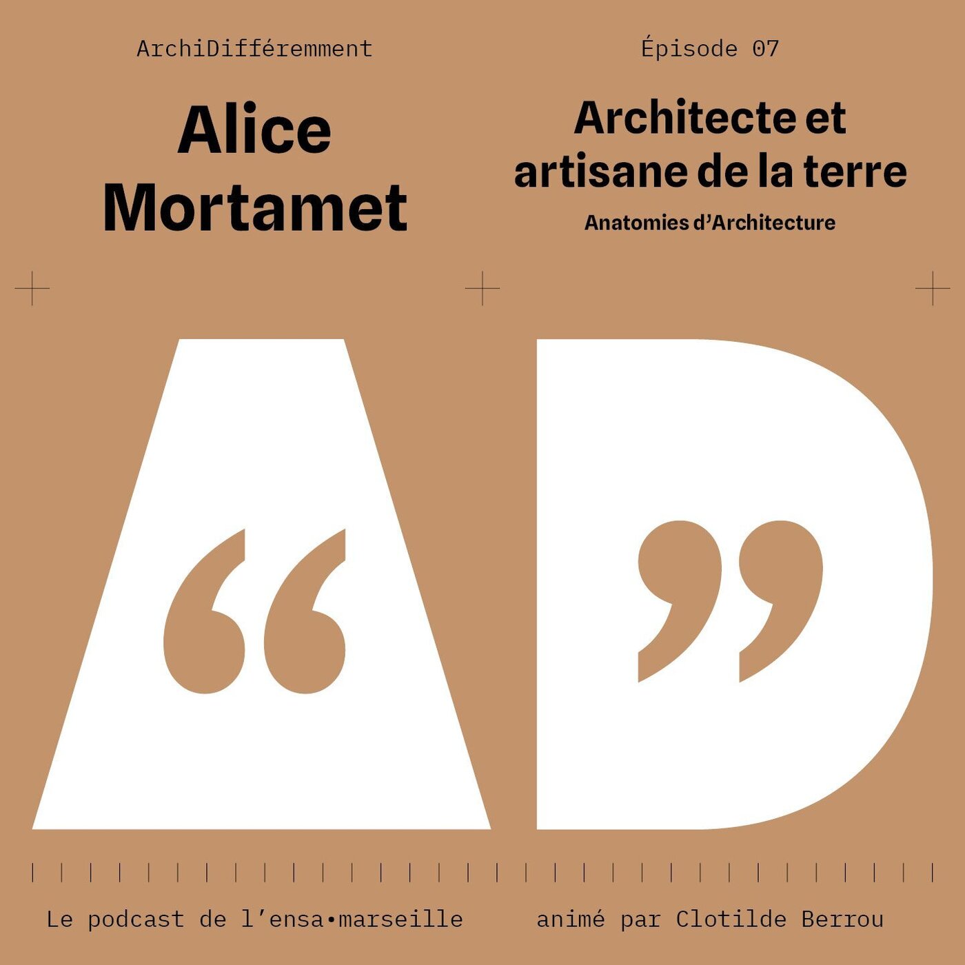 Episode#7 - Alice Mortamet, architecte et artisane de la terre