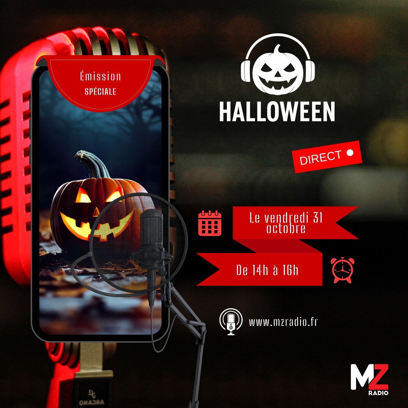 EMISSION SPECIALE HALLOWEEN DU VENDREDI 31 OCTOBRE 2025
