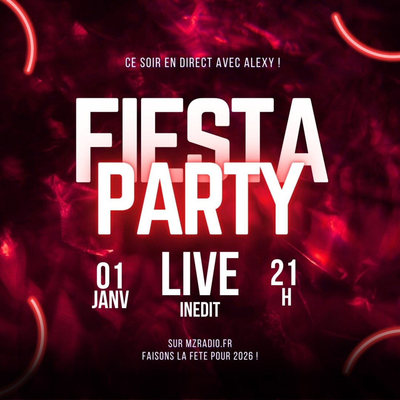 🎉 FIESTA PARTY – ÉMISSION SPECIALE NOUVEL AN 2026 🎉 🎉 FIESTA PARTY – ÉMISSION SPECIALE NOUVEL AN 2026 🎉