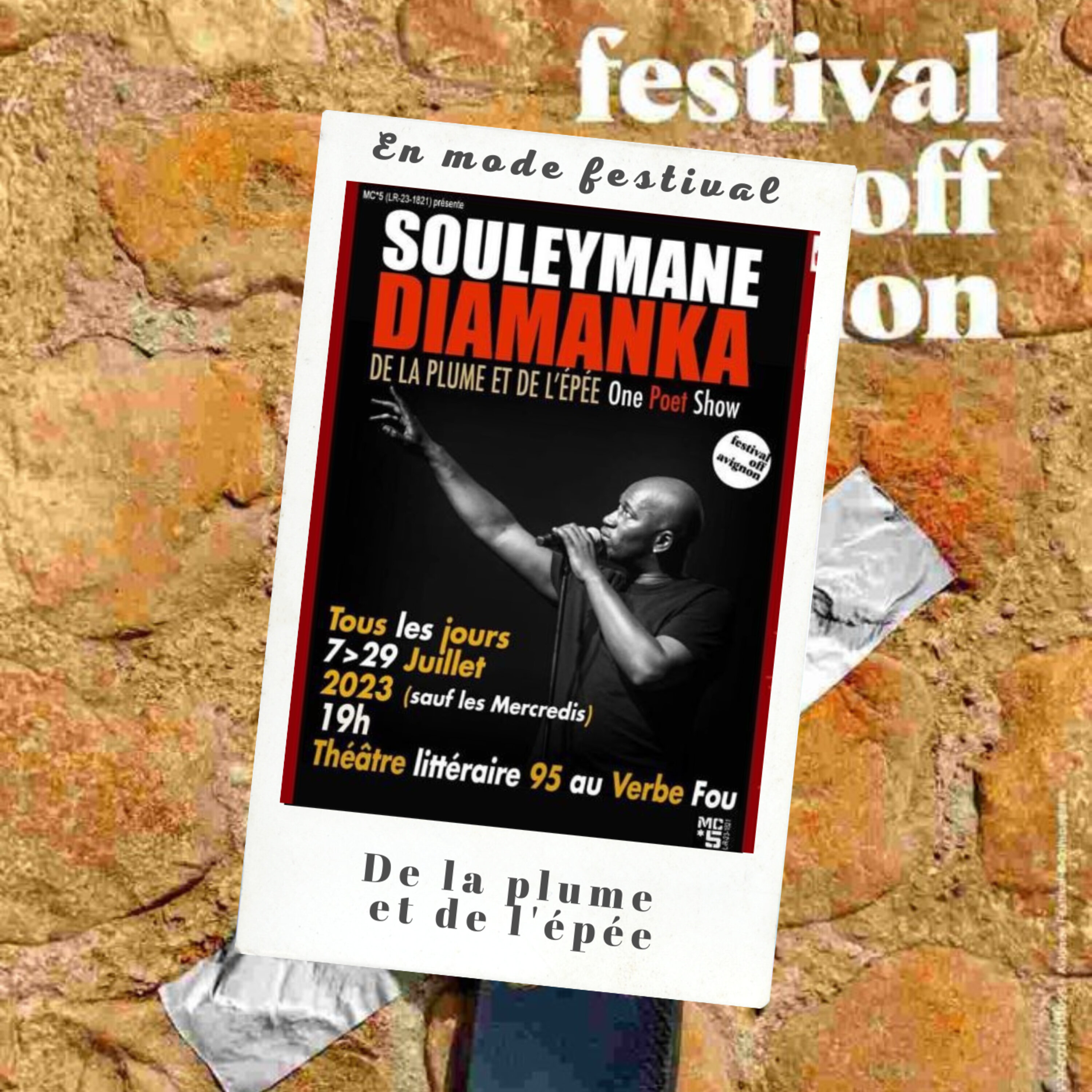 Souleymane Diamanka, de la plume et de l'épée - Chronique #OFF23