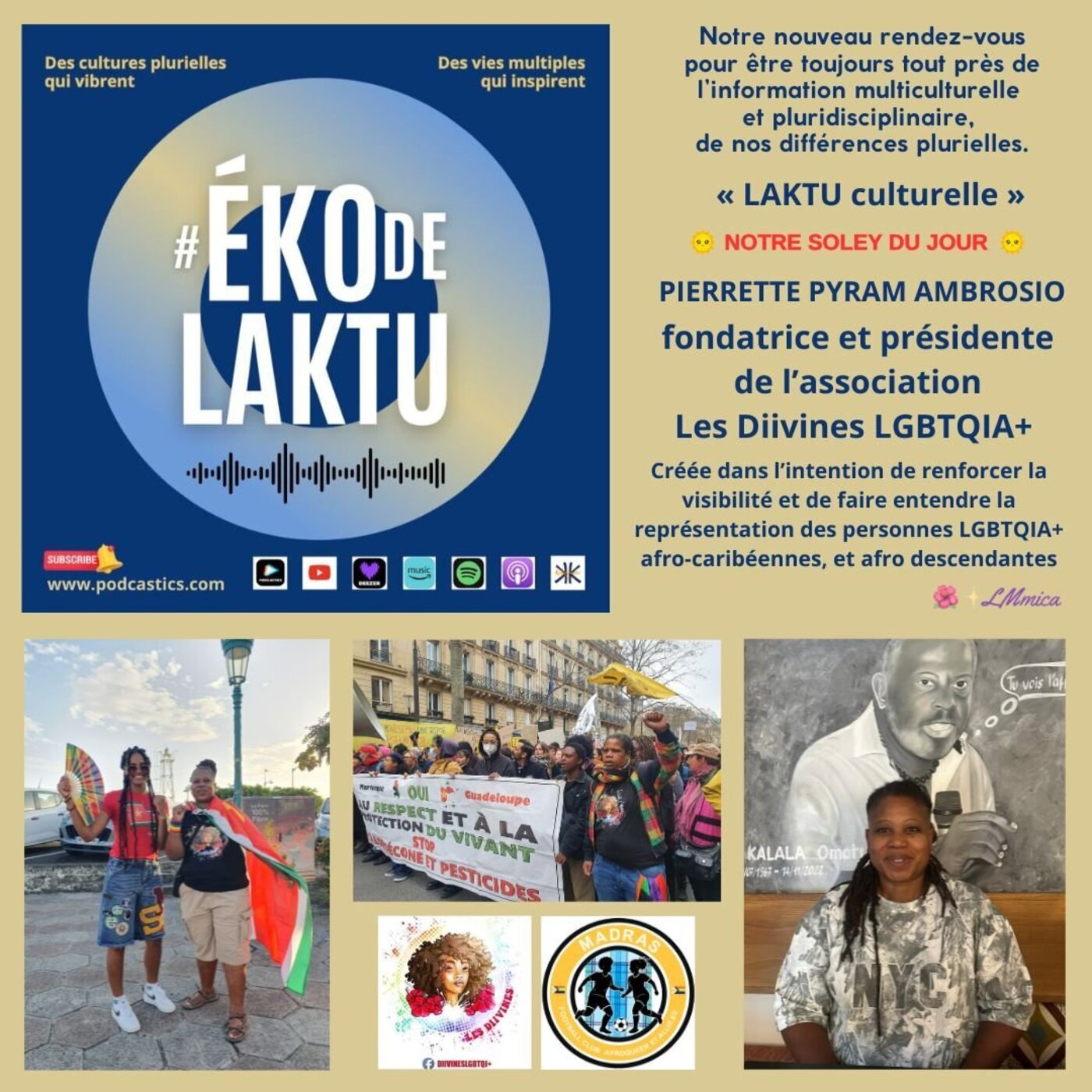 EKO DE LAKTU_ invite Pierrette Pyram Ambrosio