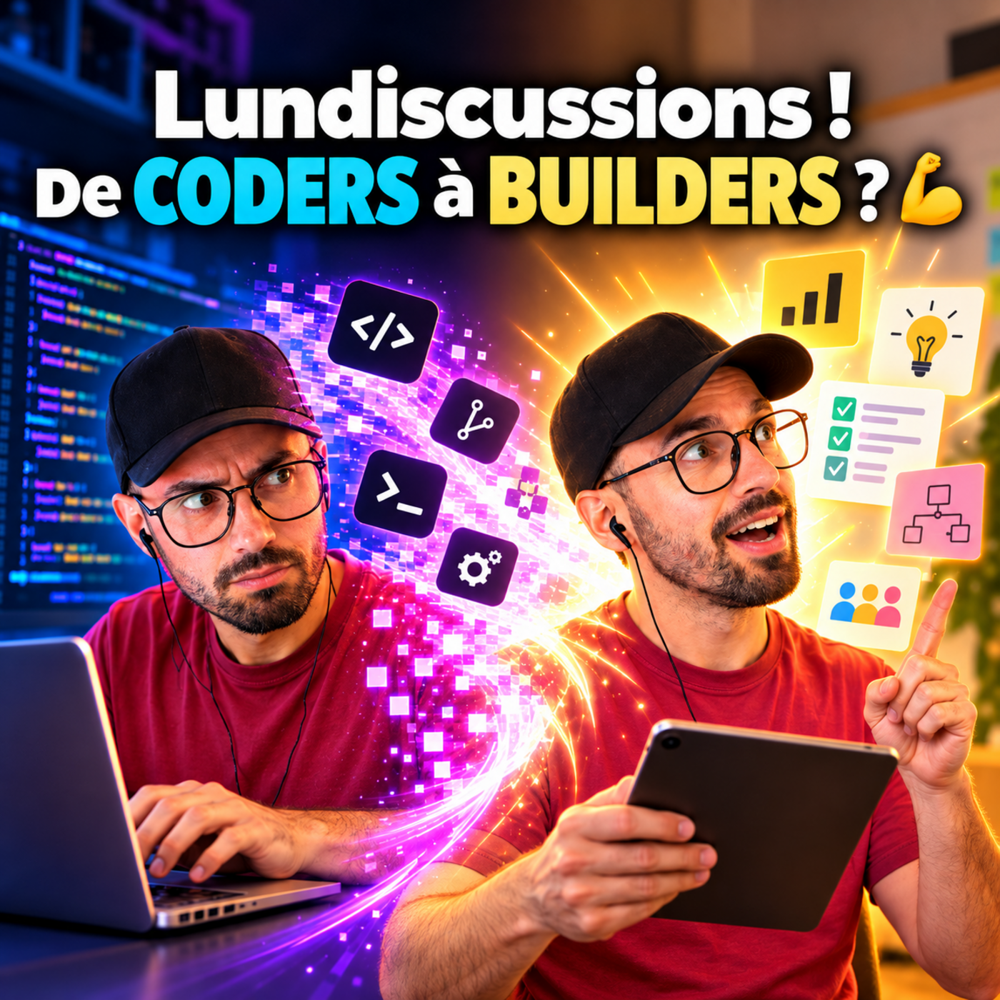 Lundiscussions ! De CODER à BUILDER ?