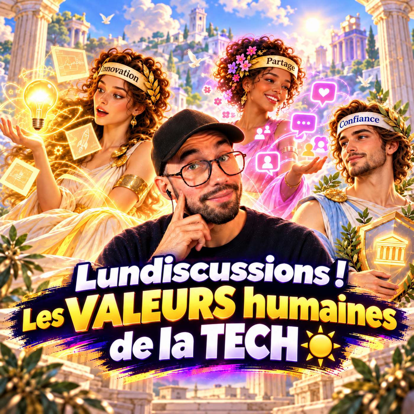 Lundiscussions ! Les VALEURS humaines de la TECH