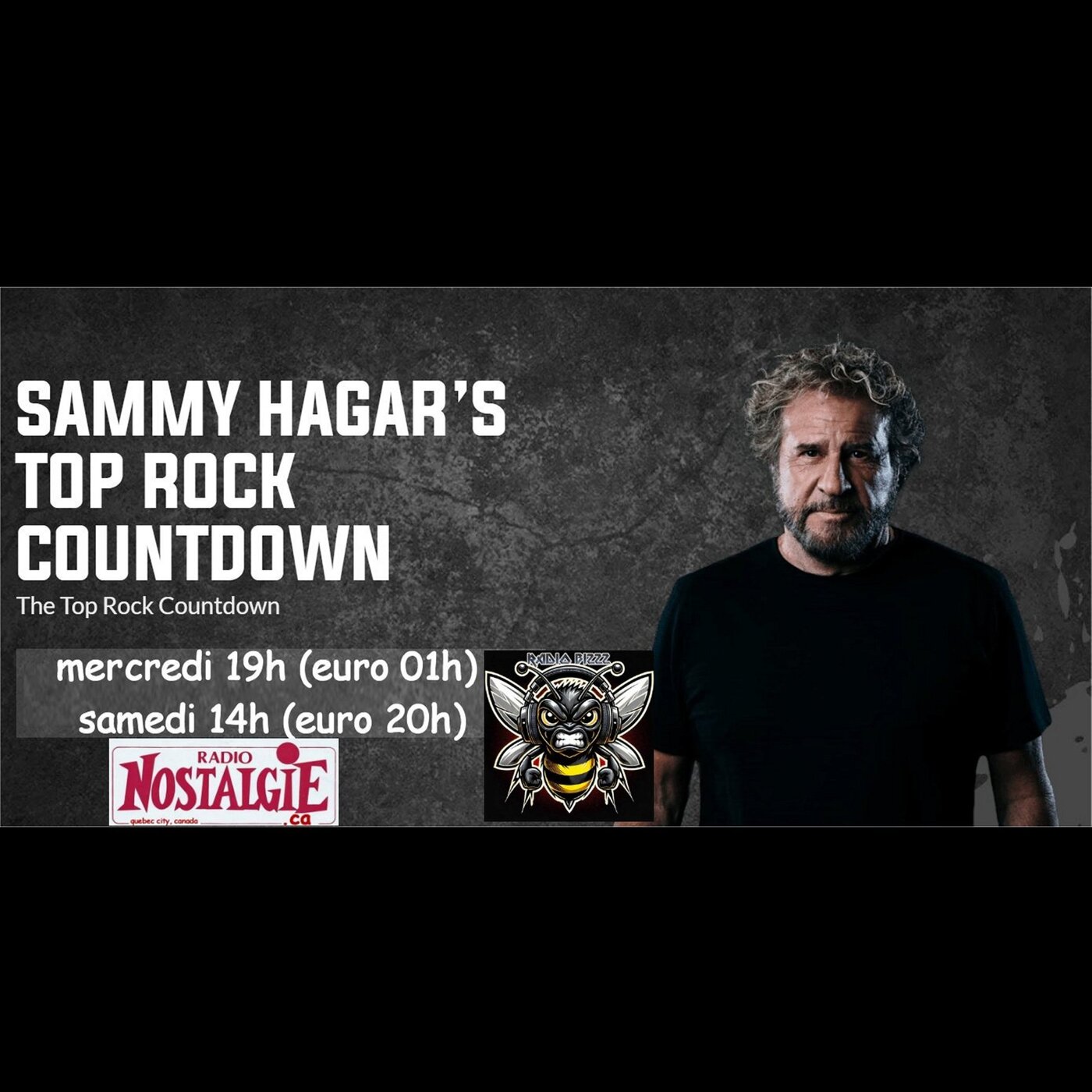 Top Rock Countdown avec Sammy Hagar