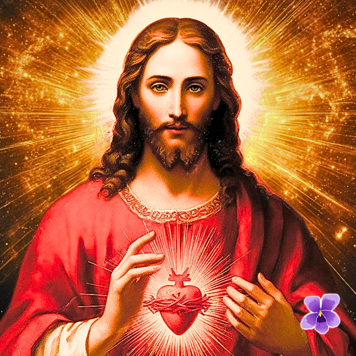 Jésus apparaît et lui montre son Sacré-Coeur : "Marguerite, dis au monde que..."