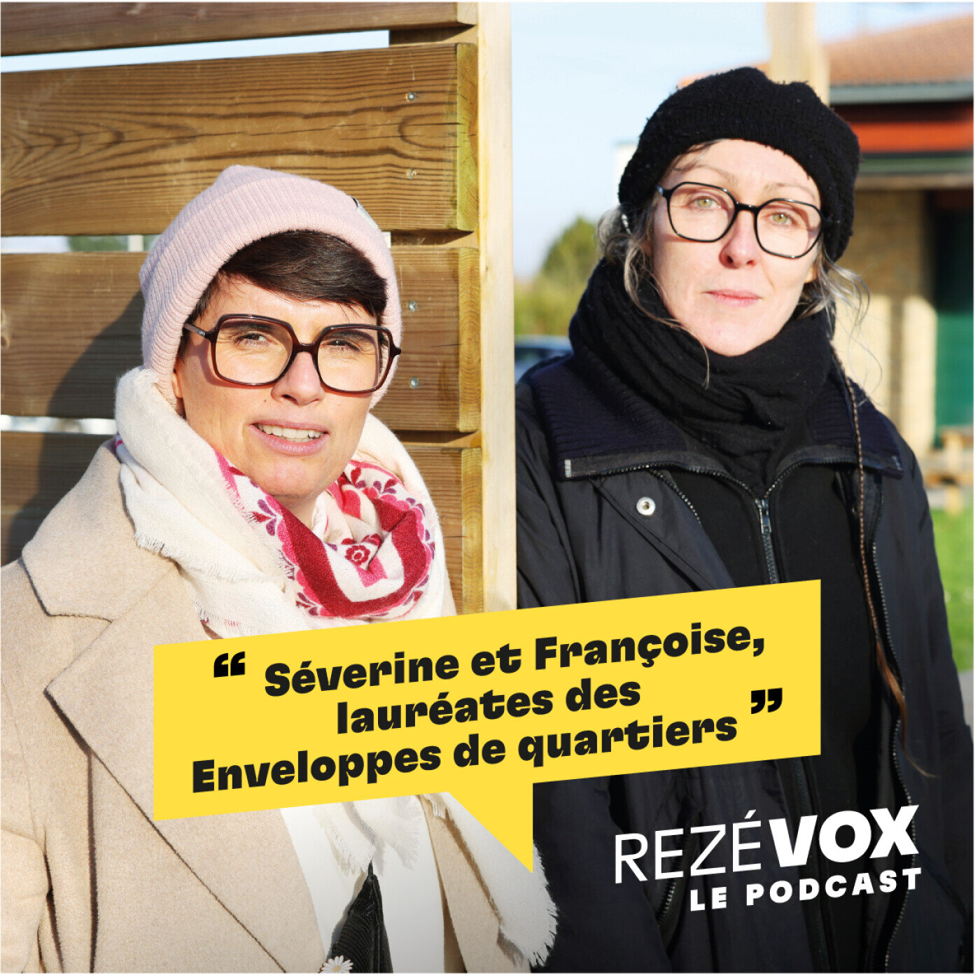 Séverine et Françoise, lauréates des Enveloppes de quartiers