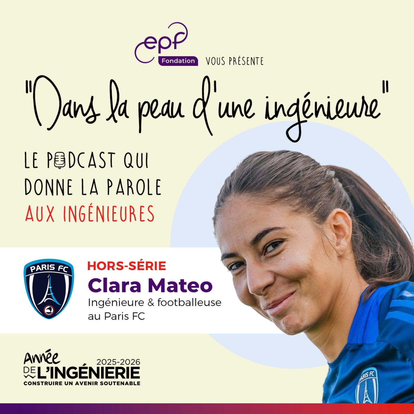 E101.S1 Ingénieure et footballeuse internationale : concilier performance, exigence et passion episode artwork