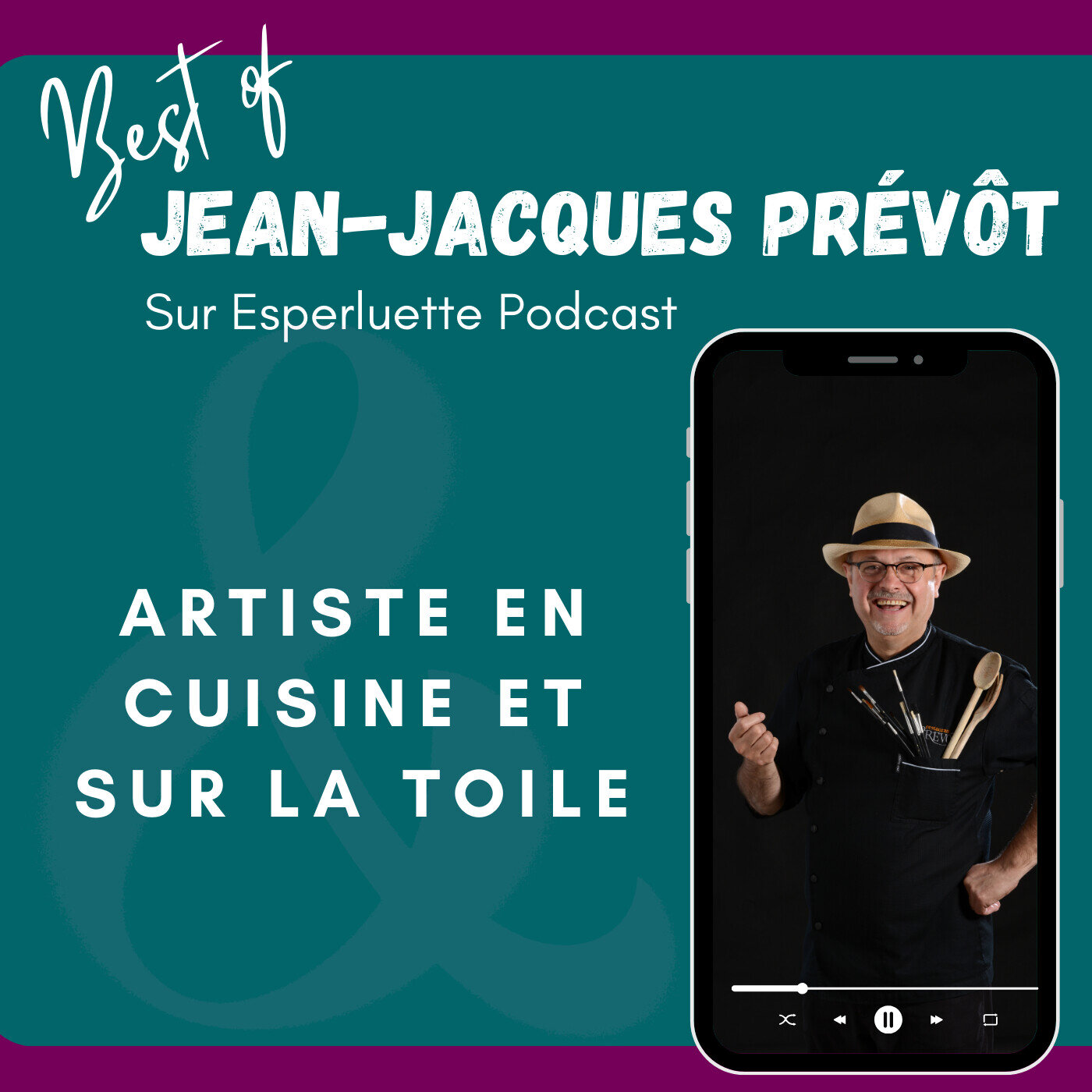 BEST OF - Jean-Jacques Prévôt - Artiste en cuisine et sur la toile
