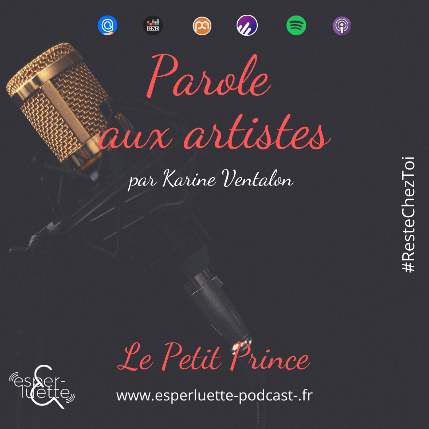 Le Petit Prince par Karine Ventalon - Parole aux artistes #ResteChezToi