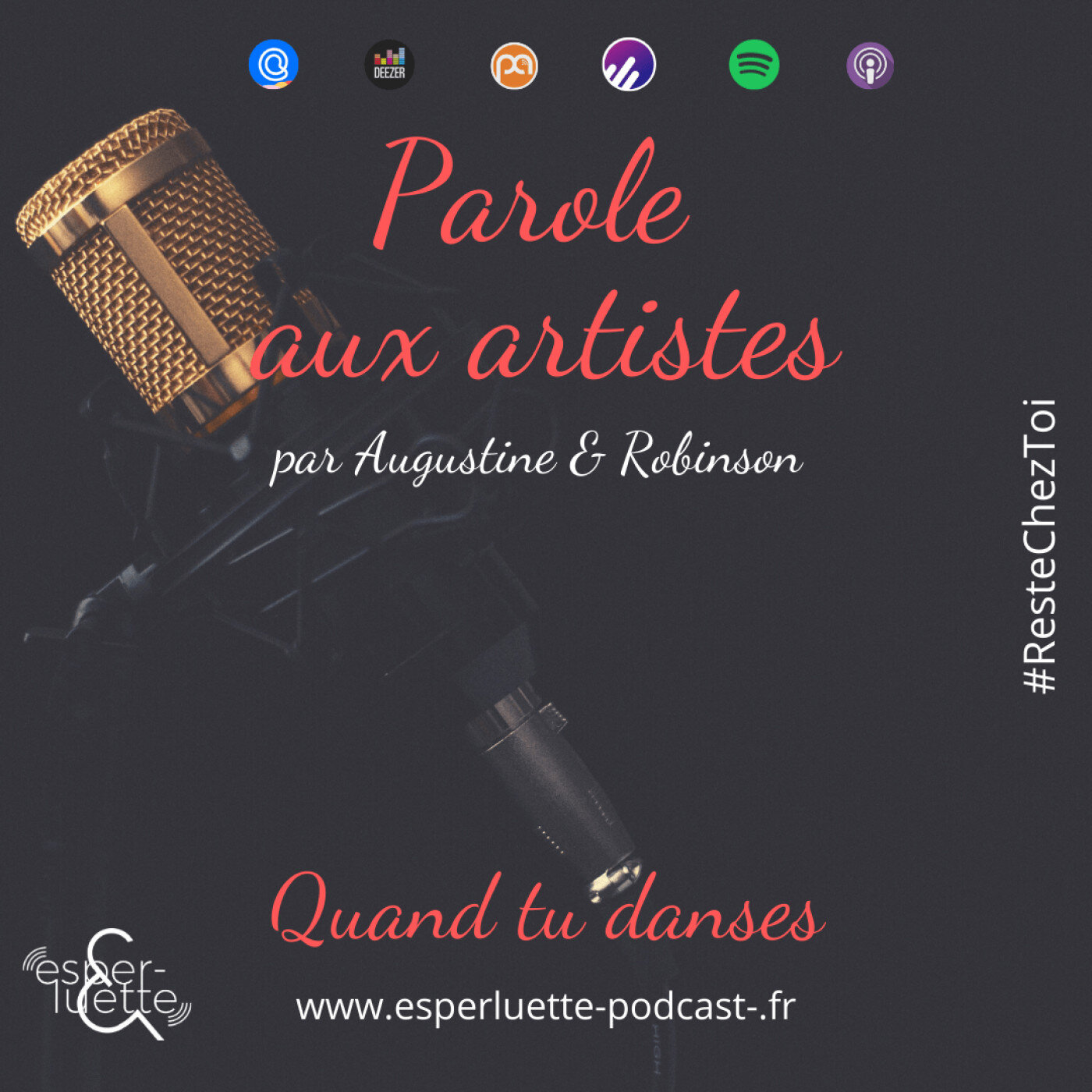 Quand tu danses par Augustine & Robinson - Parole aux artistes #ResteChezToi