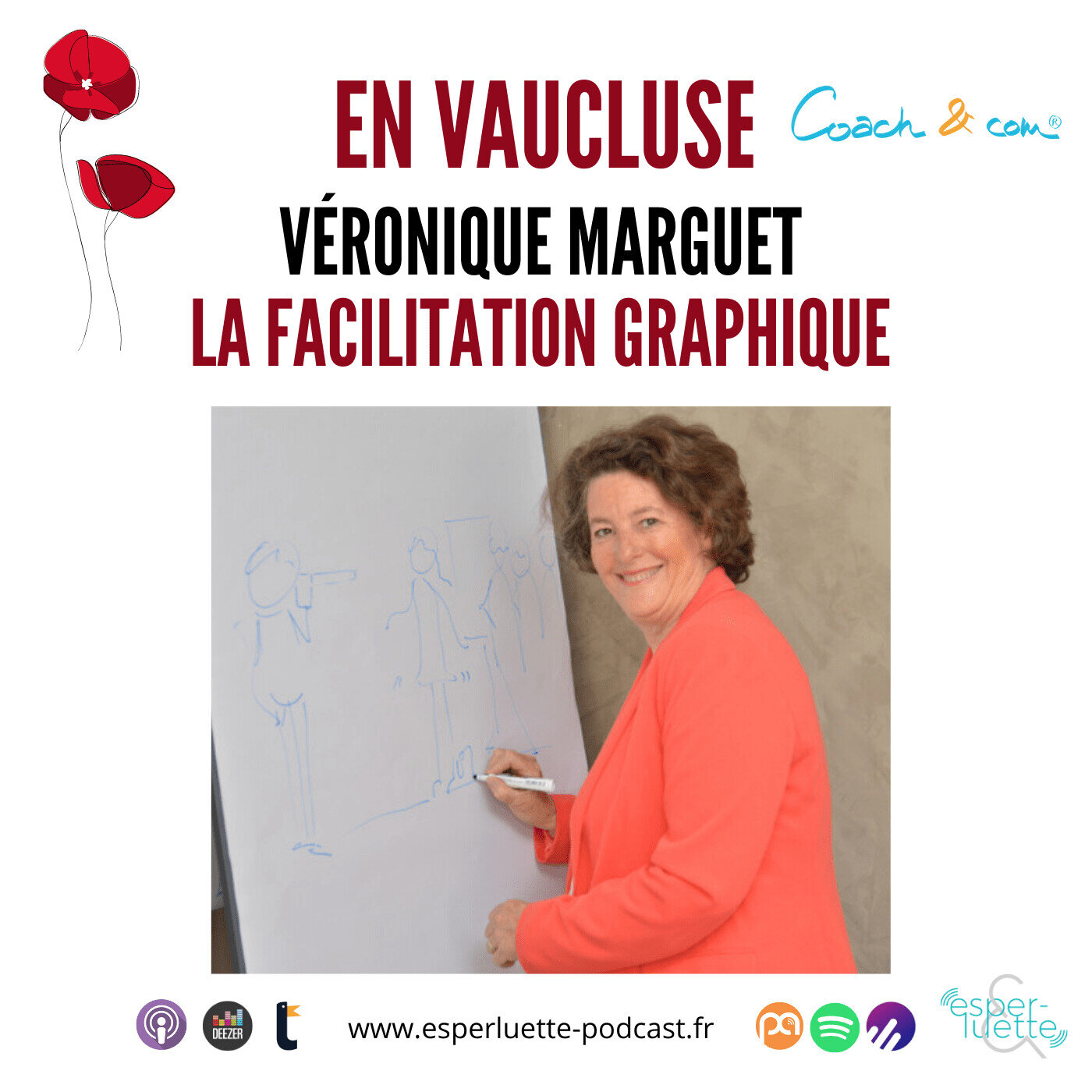 Véronique Marguet apporte de la couleur en entreprise - En Vaucluse