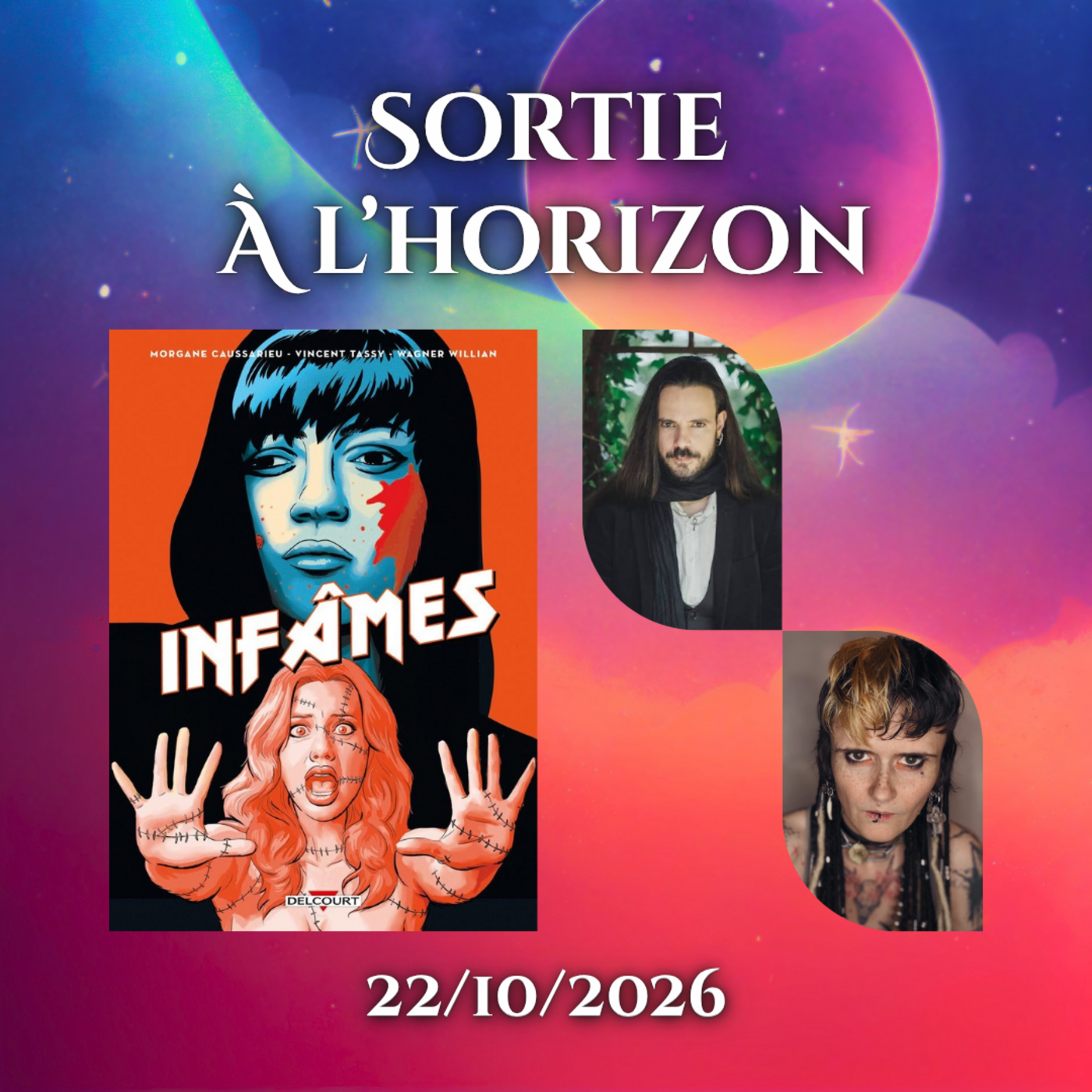 À l\'horizon - les sorties littéraires de l’imaginaire, dévoilées par leurs auteurices