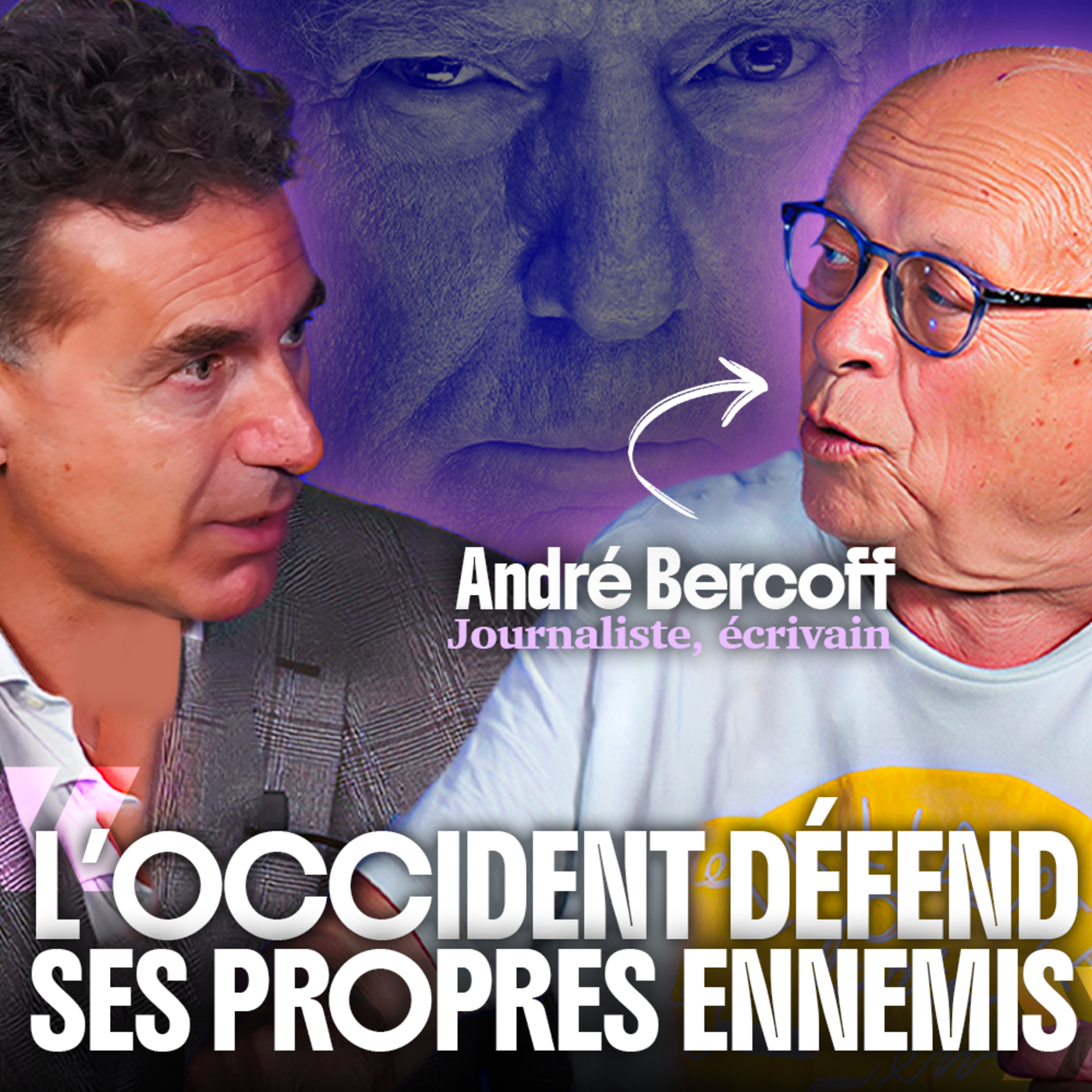 L'Occident défend ses propres ennemis : André Bercoff (#entretien) episode artwork