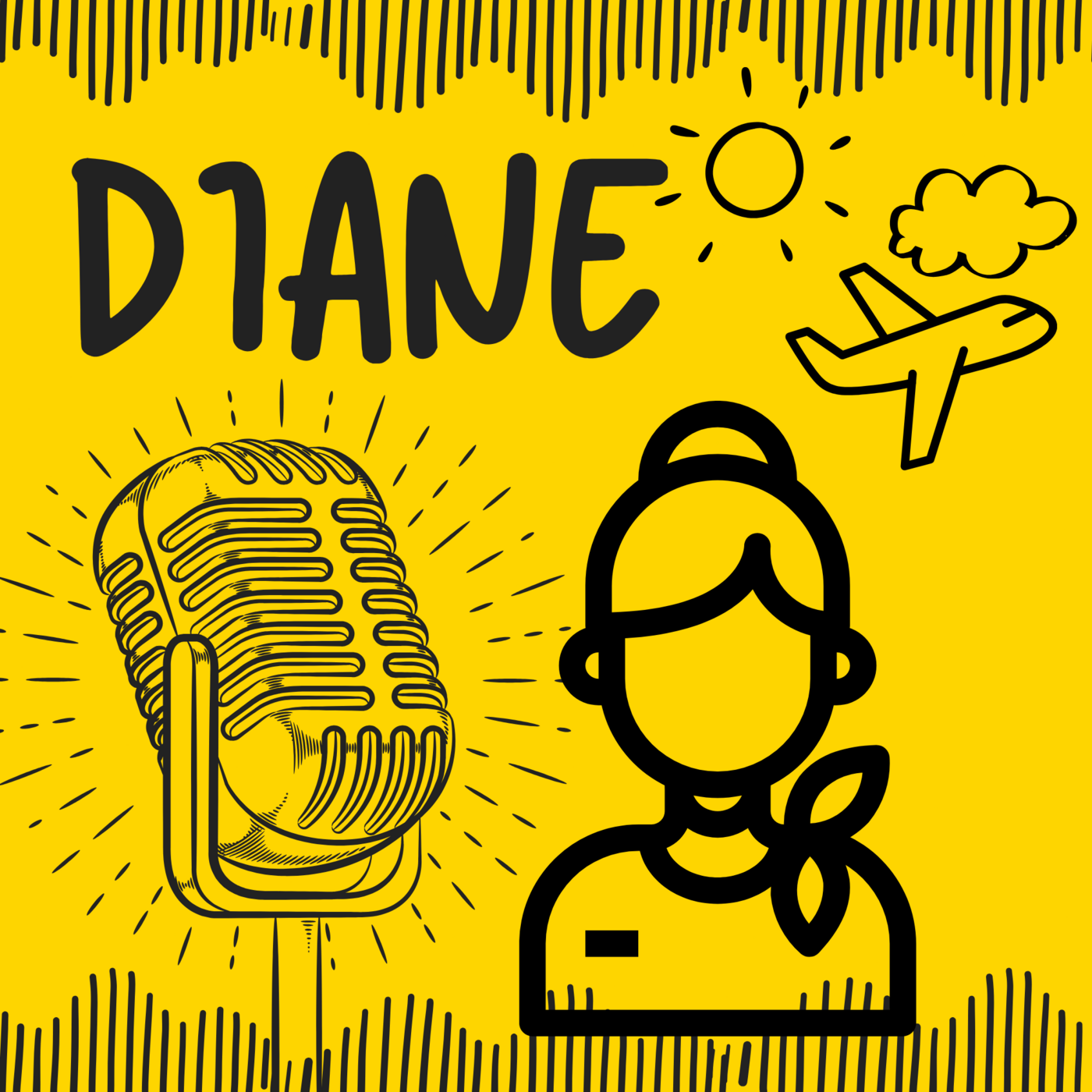 Diane - Hotesse de l'air