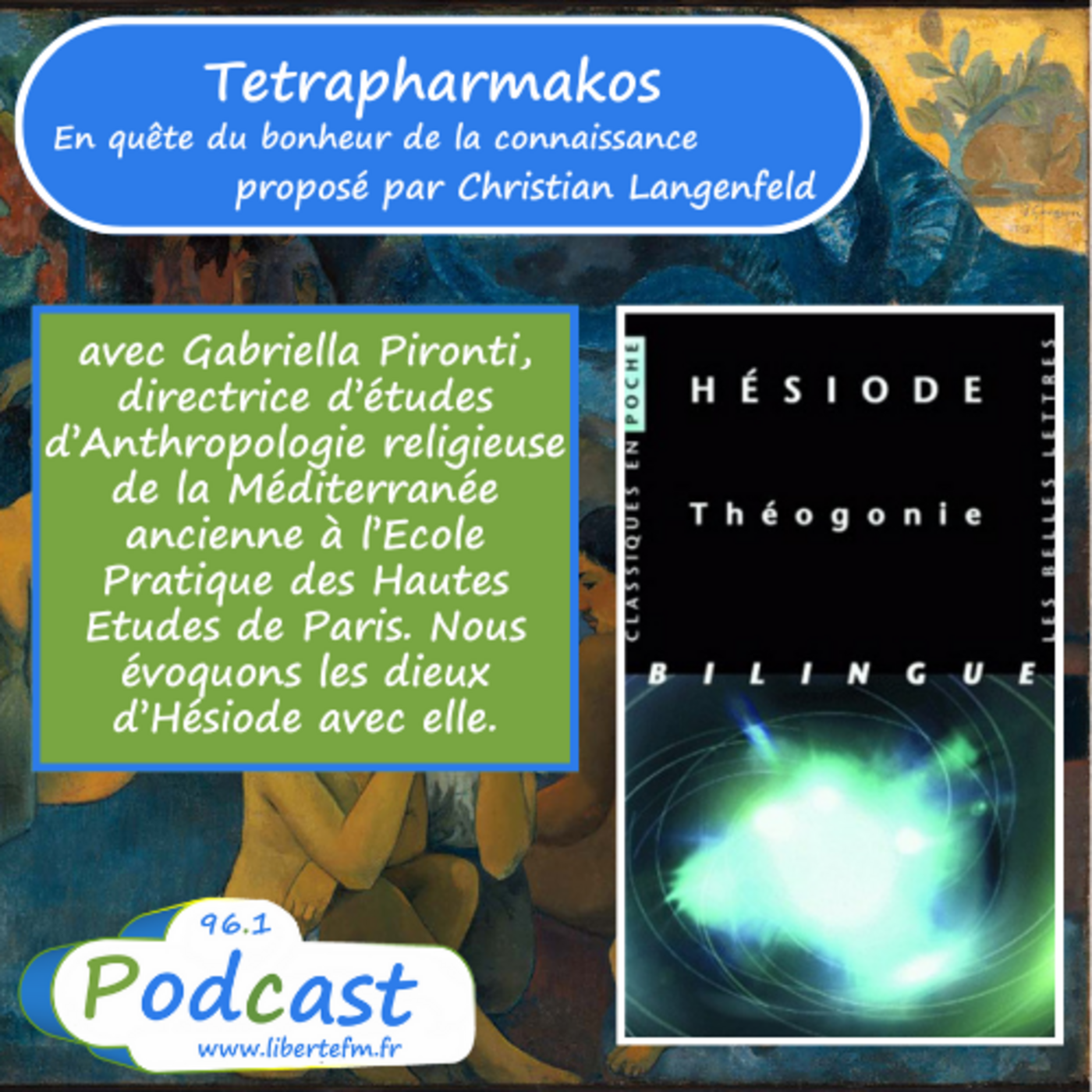 La Théogonie d'Hésiode avec Gabriella Pironti