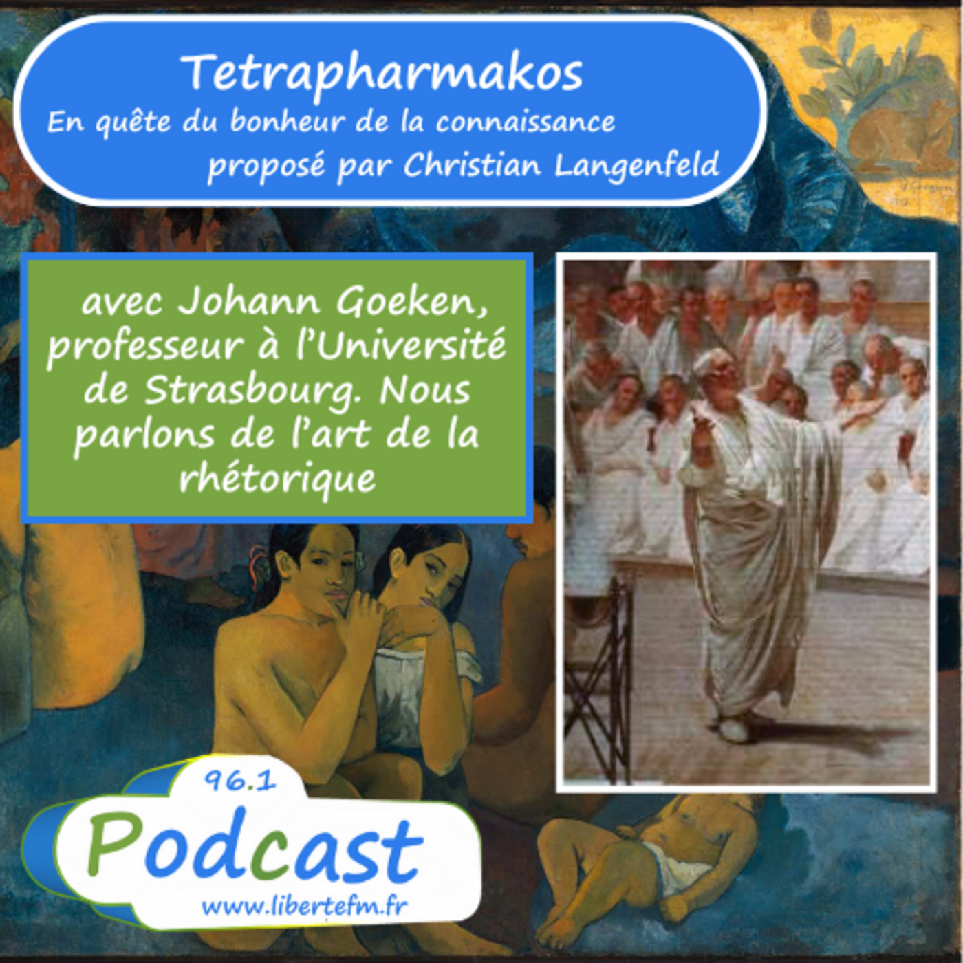 L'art de la rhétorique avec Johann Goeken