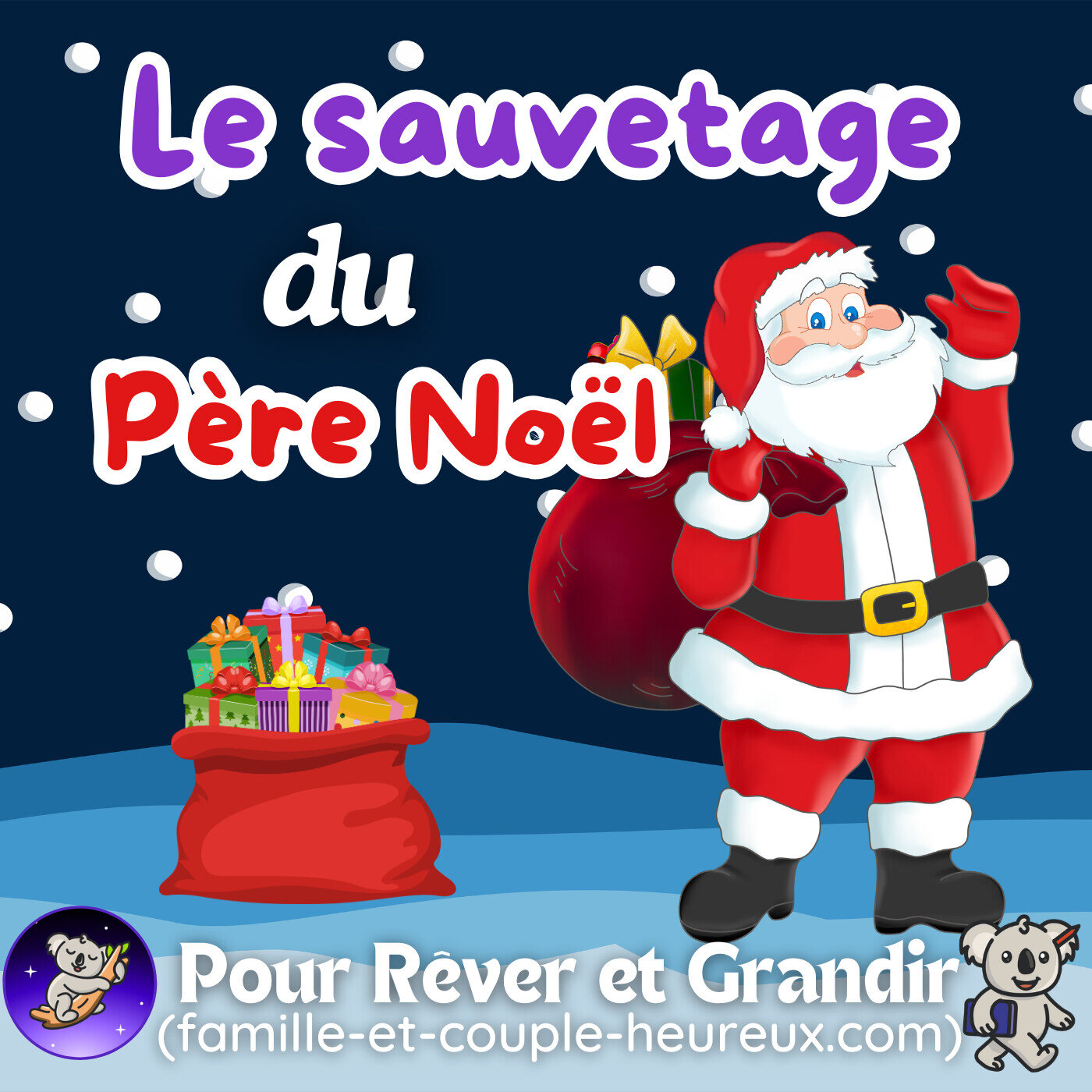 Couverture de Le sauvetage du Père Noël 🎁🎅| Histoire pour s'endormir | Histoire de Noël | Patricia voix douce
